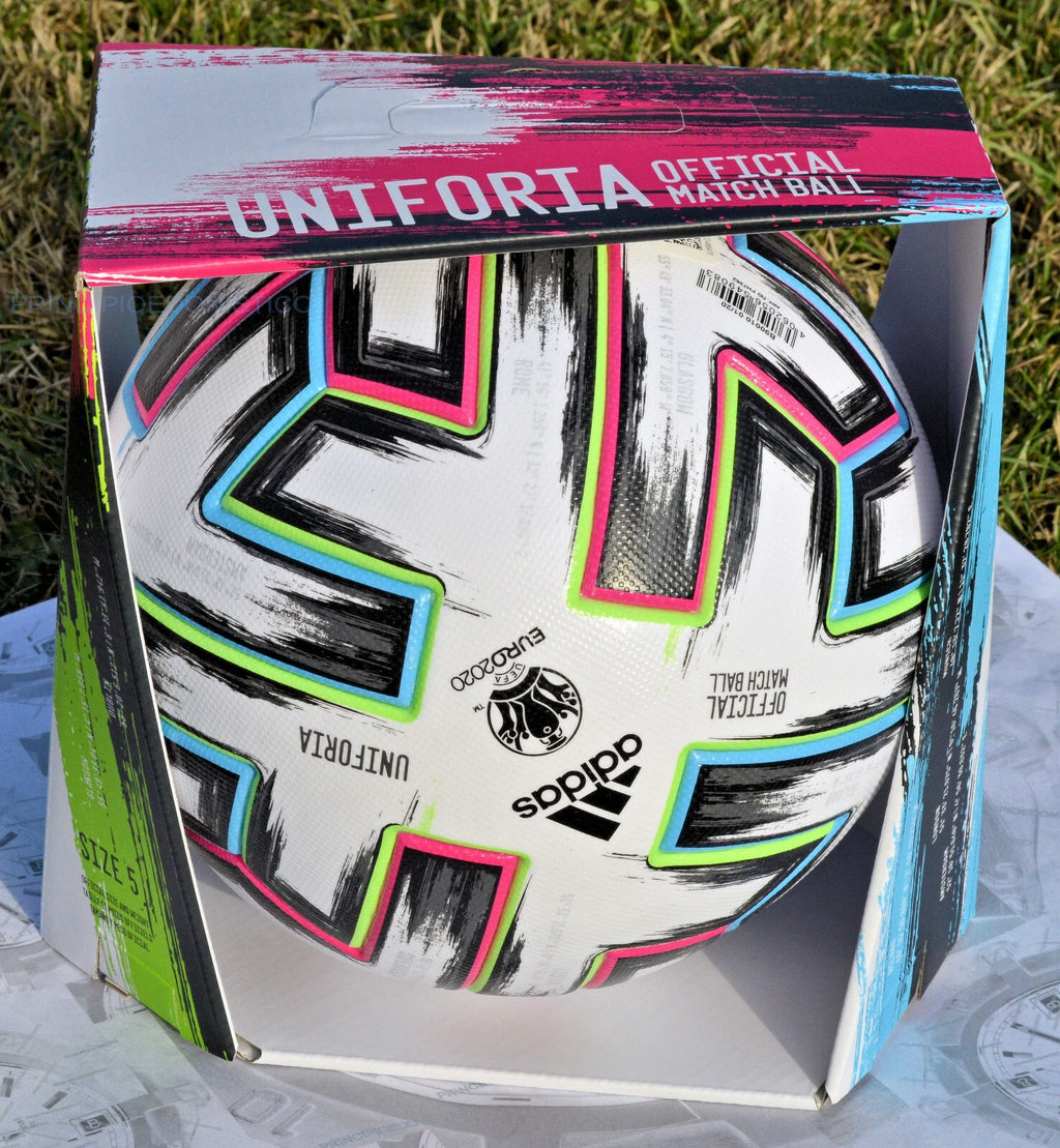 Adidas Uniforia Pro – Pallone nella box originale, vista frontale