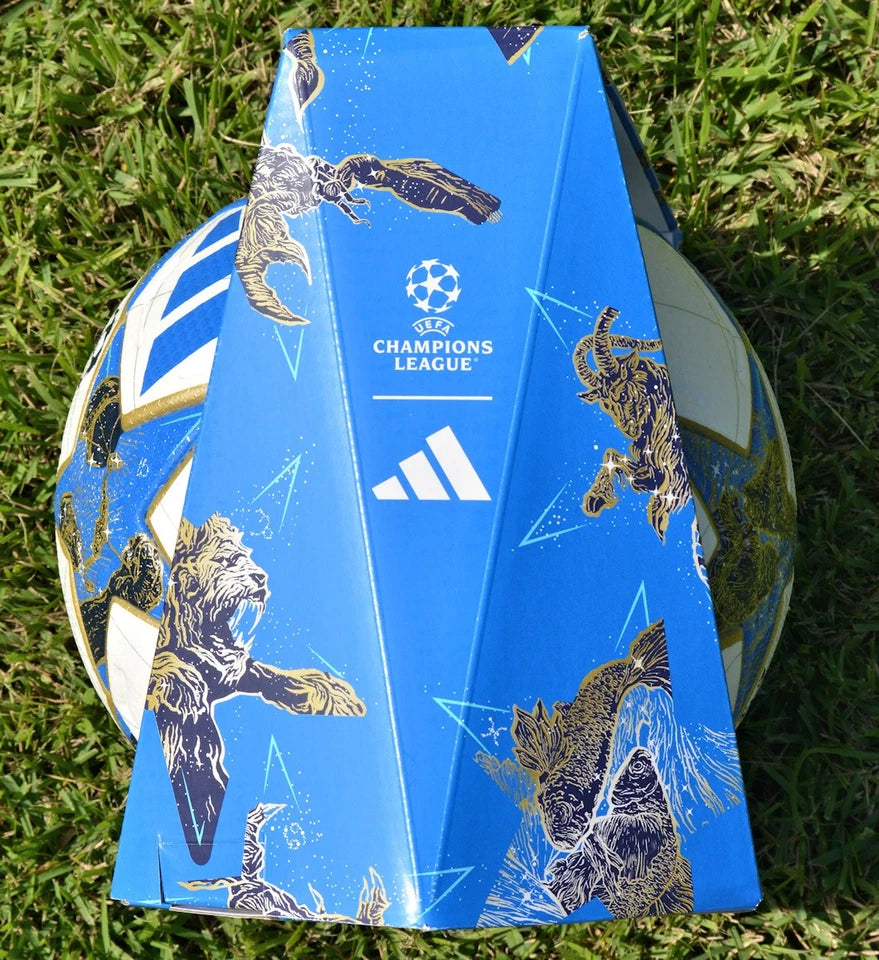 Pallone Adidas UCL 2025-2026 – vista sull'erba