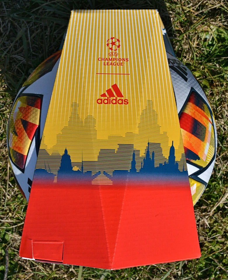 Pallone Adidas Saint Petersburg 22 Final – vista laterale con etichetta art. H57815 Size 5